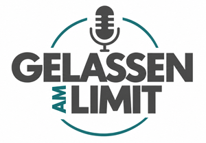 Logo des Podcasts "Gelassen am Limit"